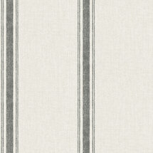 Online Designer Bedroom Linette Black Fabric Stripe WallpaperLinette Black Fabric Stripe Wallpaper