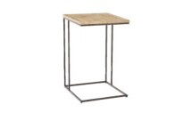 Online Designer Combined Living/Dining Streamline C-Side Table - Wood