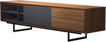 Soporte para TV Baxter - Diseñador en línea combinado salón/comedor para TVs de hasta 77"