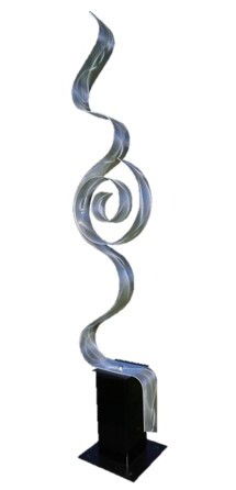 Online Designer Dining Room Gerasim Looking Forward Freestanding Metal Sculpture
