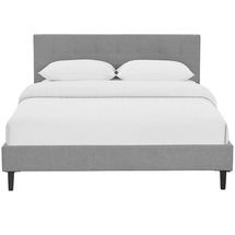 Online Designer Bedroom Modern Light Gray Bed