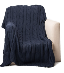 Online Designer Combined Living/Dining navy throw