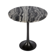 Online Designer Living Room Berroa Genuine Marble Pedestal End Table