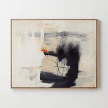 Online Designer Living Room 'Ashford' Framed Wall Art 40"X50"