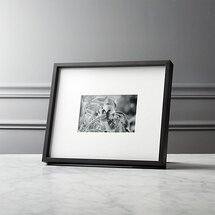 Online Designer Bedroom GALLERY BLACK FRAME WITH WHITE MAT 4X6
