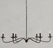 Online Designer Living Room Lucca Iron Chandelier