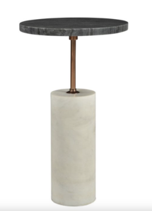 Online Designer Home/Small Office Cylindrical Base Side Table