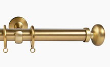 Online Designer Home Office Arno Single Decorative Curtain Rod with Rings