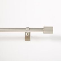 Online Designer Bedroom Oversized Adjustable Metal Rod - Brushed Nickel
