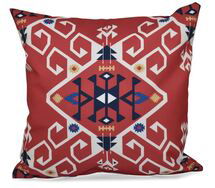 Online Designer Combined Living/Dining MEETINGHOUSE JODHPUR MEDALLION GEOMETRIC OUTDOOR THROW PILLOW