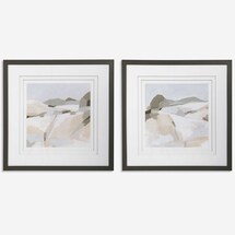 Online Designer Bathroom Western Landscape Framed Prints S/2