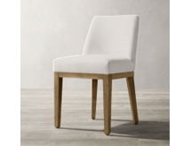 Online Designer Combined Living/Dining MORGAN CURVED-BACK FABRIC SIDE CHAIR