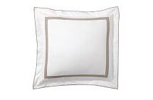 Online Designer Bedroom Morgan 400-Thread-Count Organic Sham - Simply Taupe - EURO SHAM