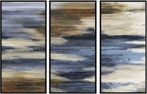 Online Designer Hallway/Entry Abstract Formulation Triptych