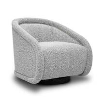 Online Designer Bedroom Rory Boucle Swivel Chair