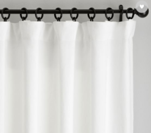 Online Designer Living Room CLASSIC BELGIAN FLAX LINEN CURTAIN