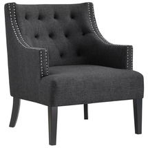 Online Designer Living Room Padgett Wood Armchair