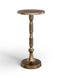 Online Designer Bedroom Vela Pedestal End Table