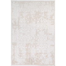 Online Designer Living Room Beige/Ivory Abstract Area Rug