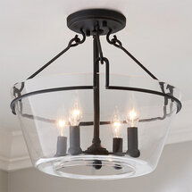 Online Designer Combined Living/Dining Semi-flush ceiling light