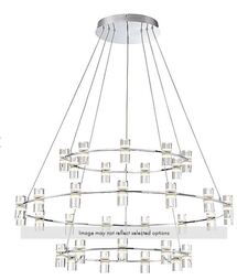 Online Designer Combined Living/Dining Ferrara 3-Tier LED Chandelier by Huxe