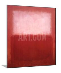 Online Designer Living Room White over Red by Mark Rothko