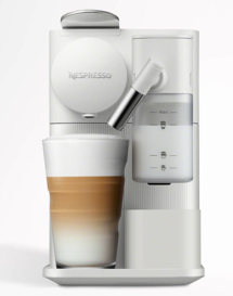 Online Designer Combined Living/Dining Nespresso Lattissima One Silky White Espresso Machine by De'Longhi