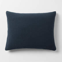 Online Designer Bedroom Scoop Deep Indigo Organic Cotton Kids Pillow Sham