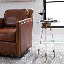 Online Designer Home Office Handsome Brass Table