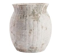 Online Designer Living Room Handcrafted Weathered Terra Cotta Vase
