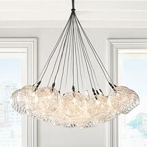 Online Designer Dining Room Possini Euro Wired 23 1/2" Wide Chrome Multi Light Pendant
