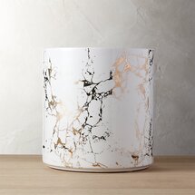 Online Designer Combined Living/Dining palazzo medium marbleized planter