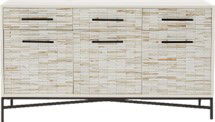 Online Designer Combined Living/Dining Wood Tiled Buffet