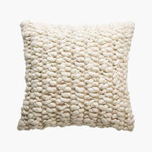 Online Designer Combined Living/Dining 20" TILLIE WOOL PILLOW WITH DOWN-ALTERNATIVE INSERT