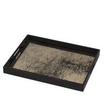 Online Designer Bedroom Heavy Aged Mirror Ottoman Tray