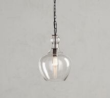 Online Designer Living Room Flynn Small Recycled Glass Pendant