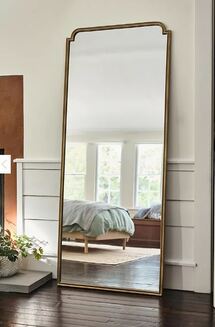 Online Designer Hallway/Entry Aperture Floor Mirror