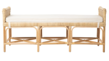 Online Designer Bedroom Rattan Sandbar Bench