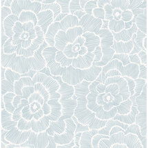 Online Designer Bedroom Lilburn Peel & Stick Floral Wallpaper