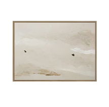 Online Designer Living Room Large Abstract Canvas Art, Beige Brown Painting, Cloudy Oil Paintings on Canvas, Textured Oil Painting for Room Decor, Minimal Wall Art