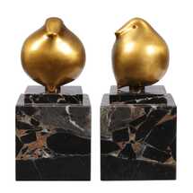 Online Designer Home Office Golden Birds Set of 2