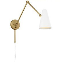 Online Designer Business/Office Sylvia Swingarm Wall Sconce