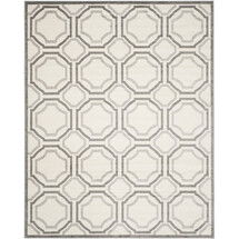Online Designer Living Room Currey Ivory & Light Grey Indoor/Outdoor Area Rug