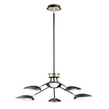 Online Designer Combined Living/Dining Anja 6 - Light Sputnik Sphere LED Chandelier