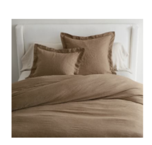 Online Designer Bedroom Belgian Flax Linen Duvet Cover