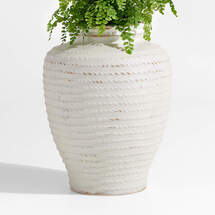 Online Designer Dining Room Cannes 24" Earthenware Indoor/Outdoor Planter by Laura Kim