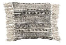 Online Designer Bedroom Nordal Cushion Black/White Ethnic Print