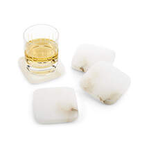 Online Designer Living Room Alabaster Coasters, Set of 4