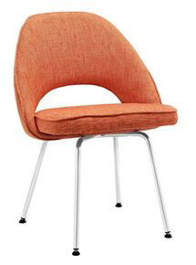 Online Designer Bedroom Quora Orange Chair