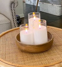 Online Designer Business/Office Geetika Wood Decorative Bowl 1